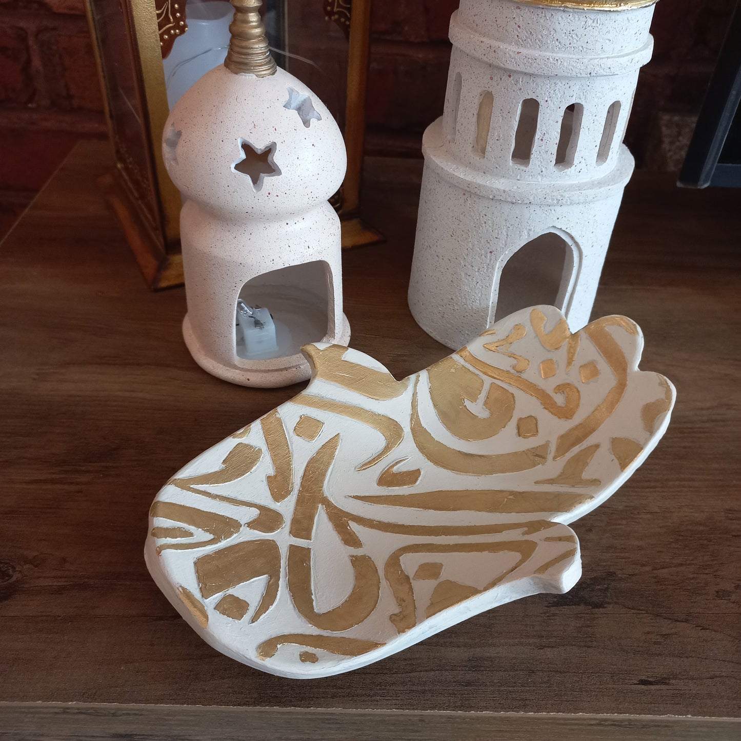 Vide-poche décoratif Khamsa – Fait main