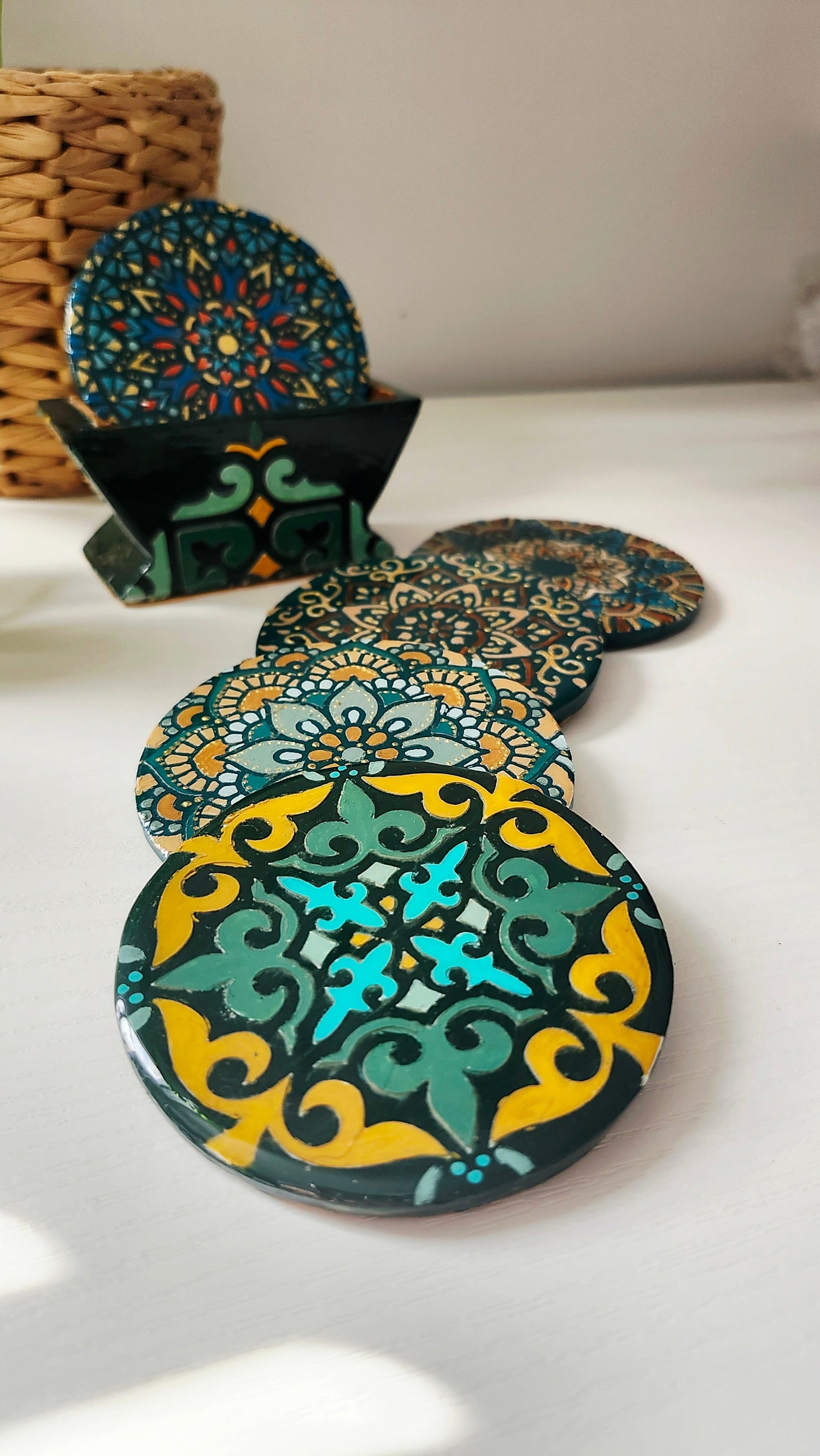 DESSOUS DE VERRES ARTISANAUX