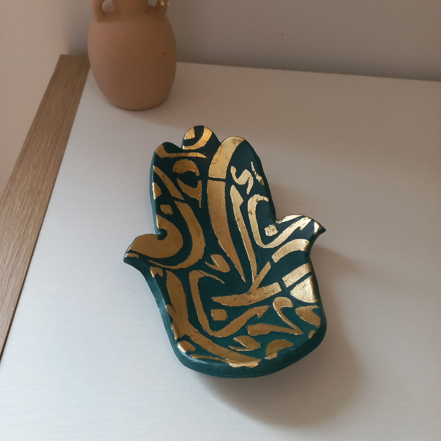 Vide-poche décoratif Khamsa – Fait main