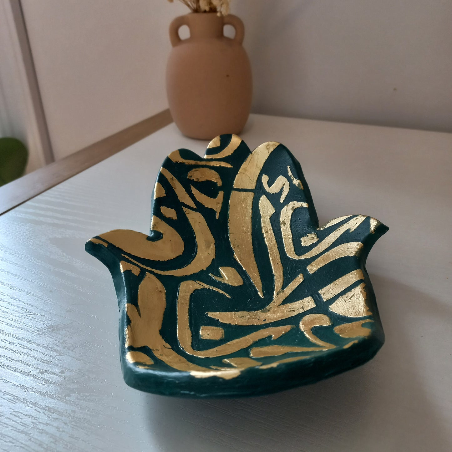 Vide-poche décoratif Khamsa – Fait main