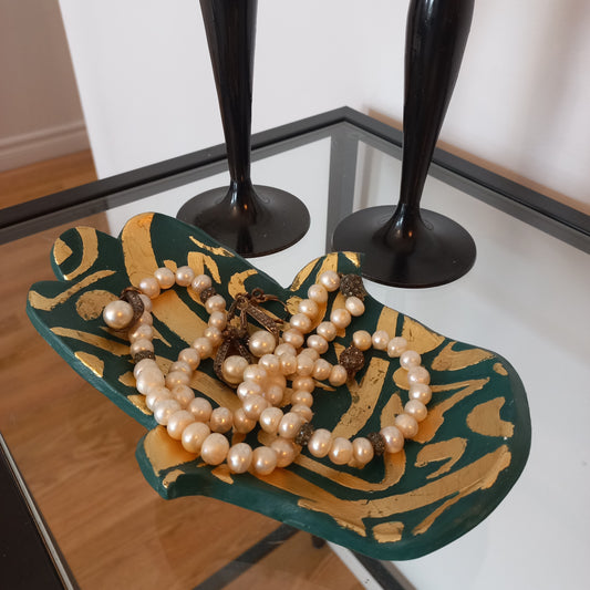 Vide-poche décoratif Khamsa – Fait main