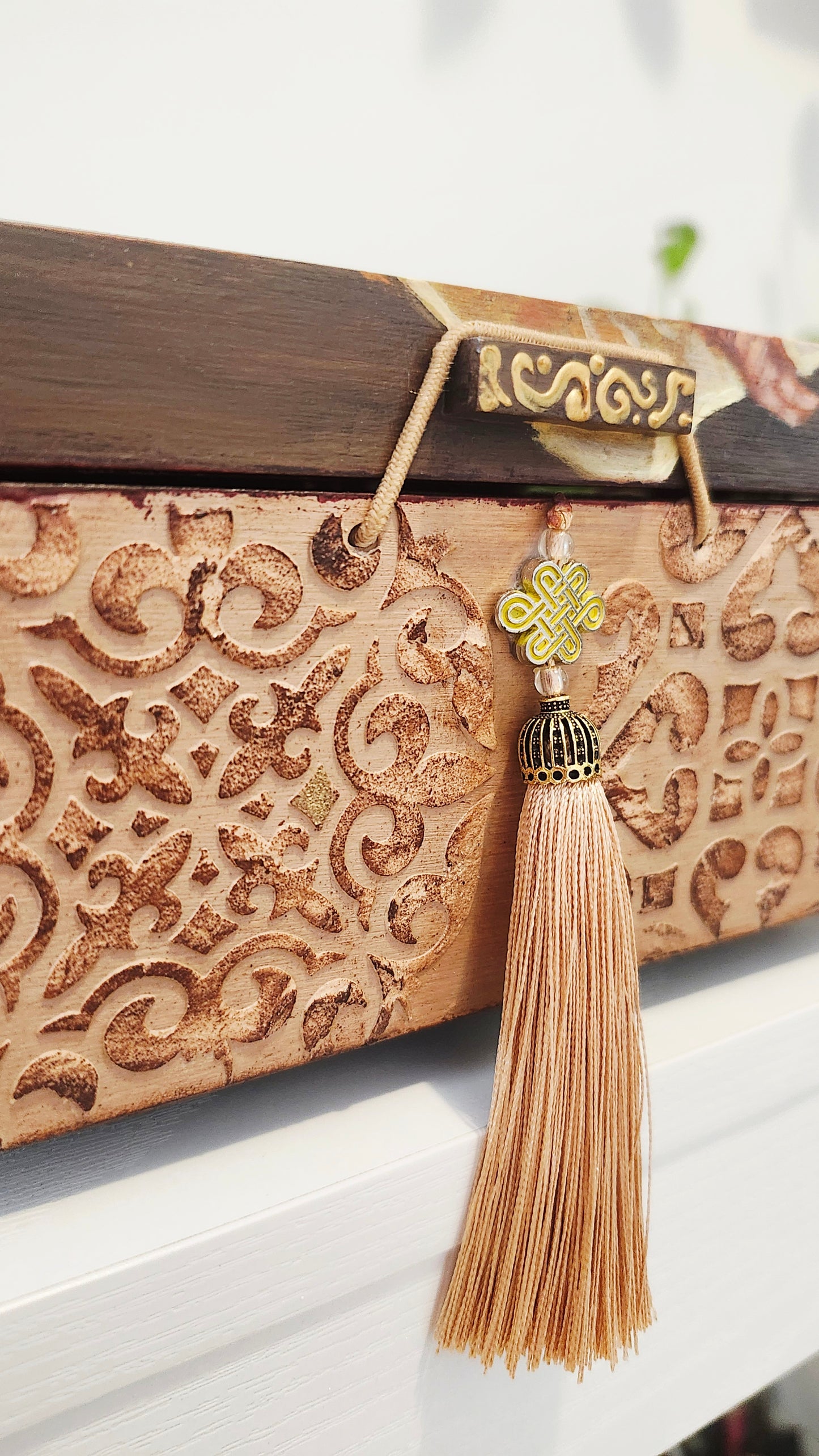 Coffre décoratif artisanal - Ambiance Algéroise