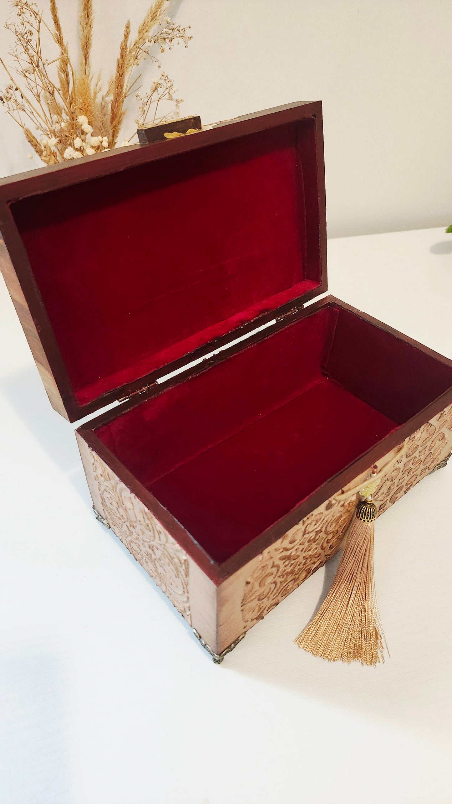 Coffre décoratif artisanal - Ambiance Algéroise