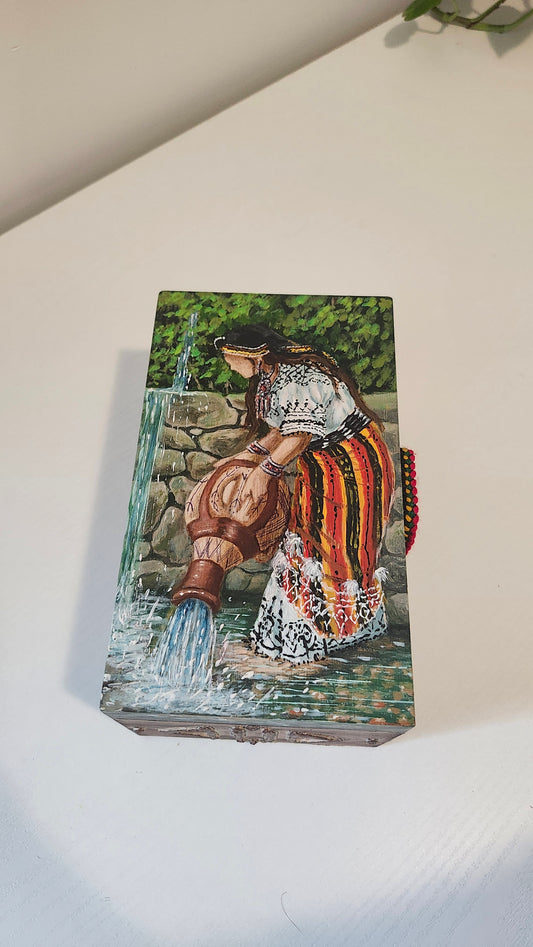 Coffre berbère artisanal