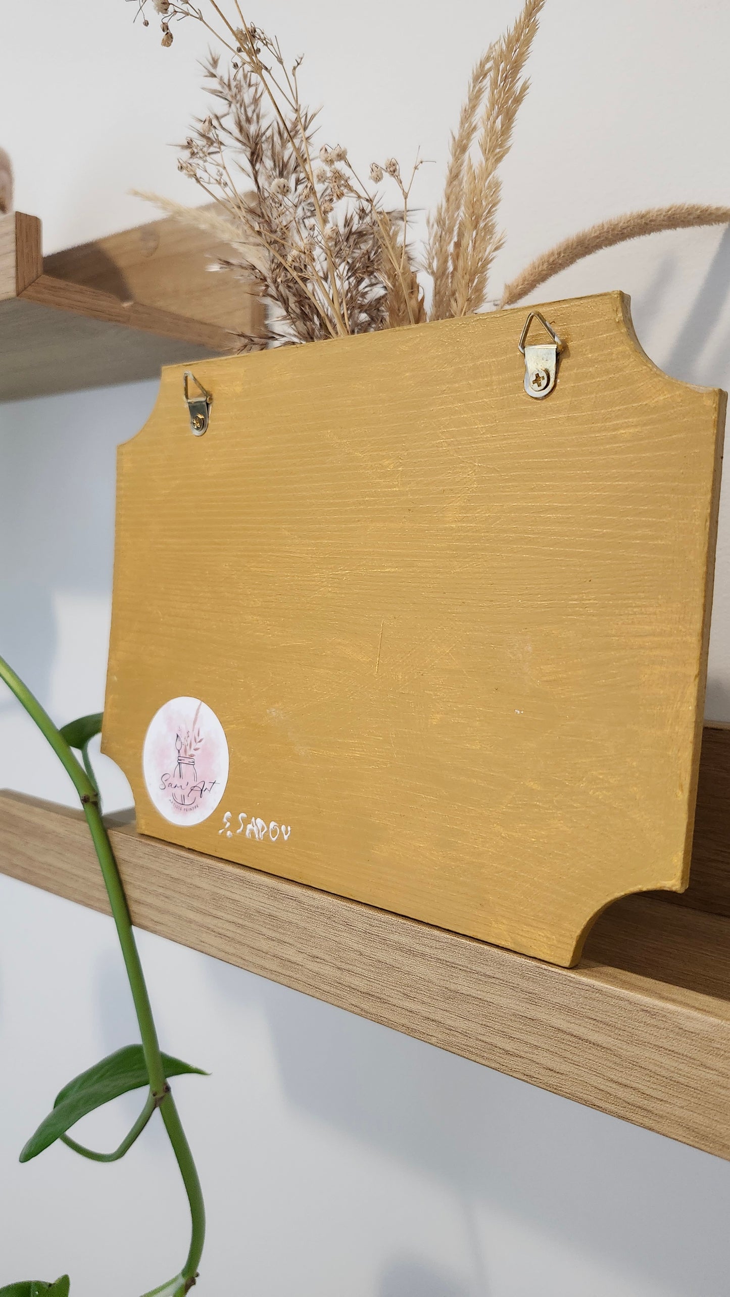 Accroche-clés mural décoratif - Fait main