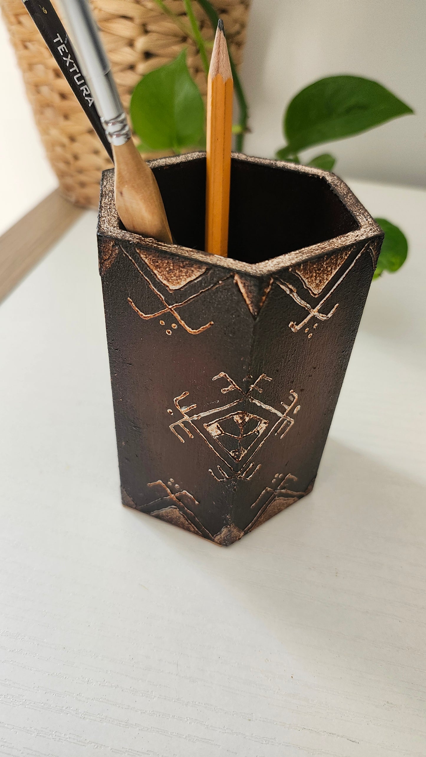 PORTE-STYLOS ARTISANAL