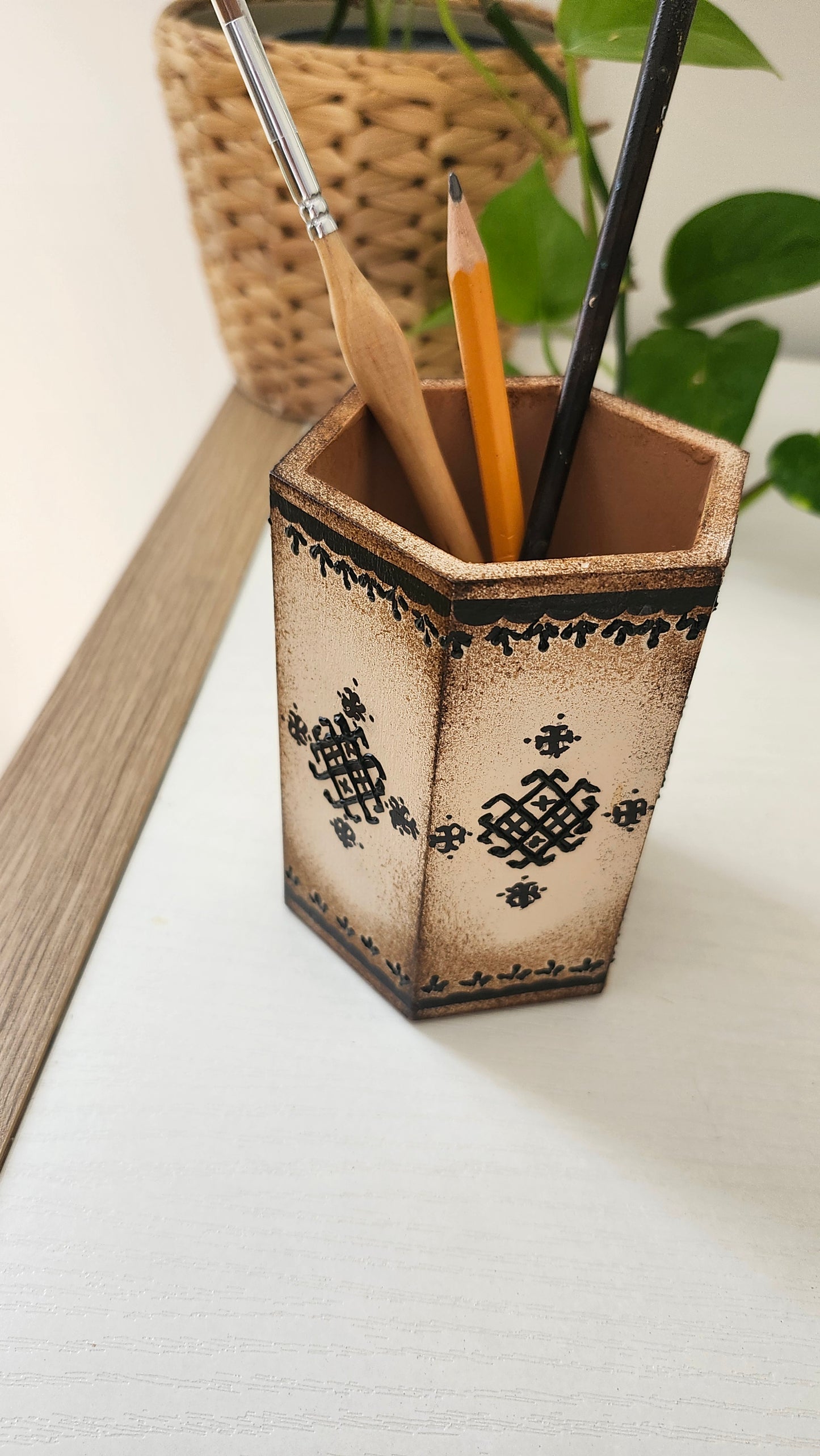 PORTE-STYLOS ARTISANAL