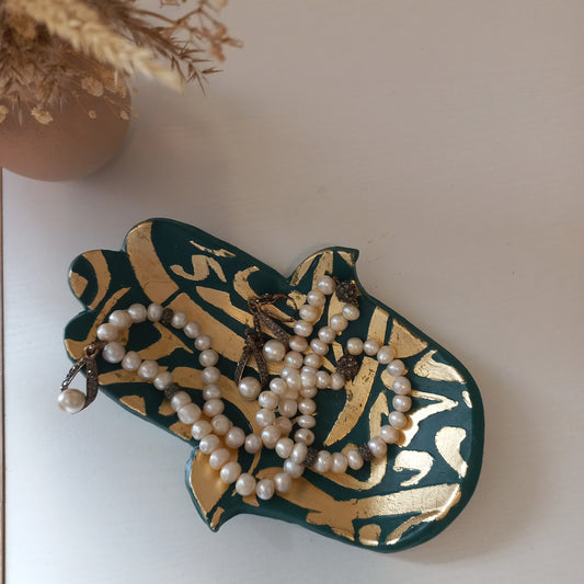 Vide-poche décoratif Khamsa – Fait main