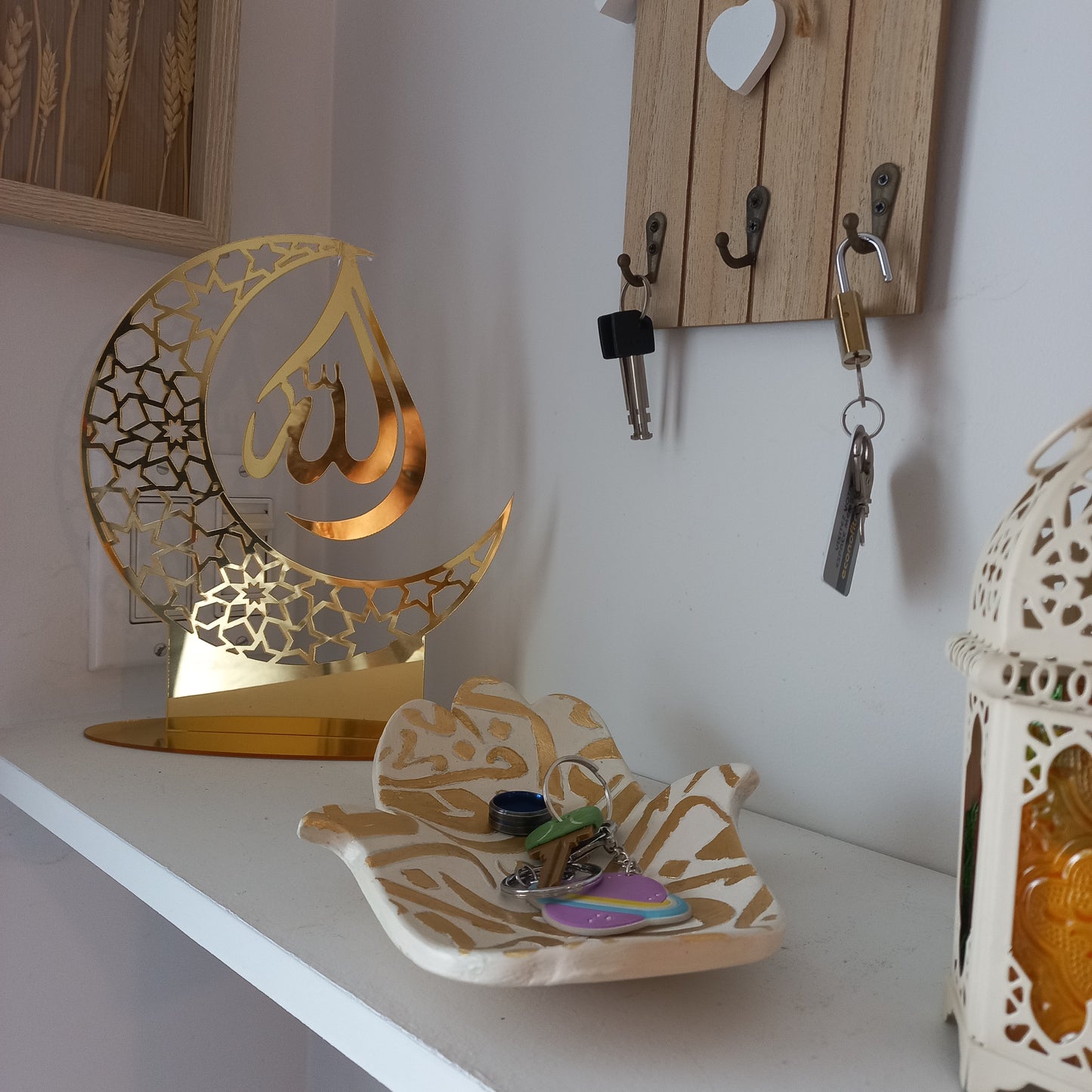 Vide-poche décoratif Khamsa – Fait main
