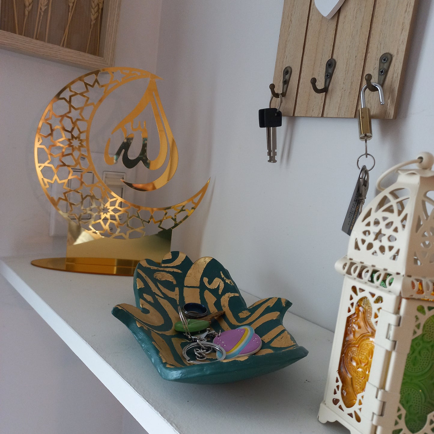 Vide-poche décoratif Khamsa – Fait main