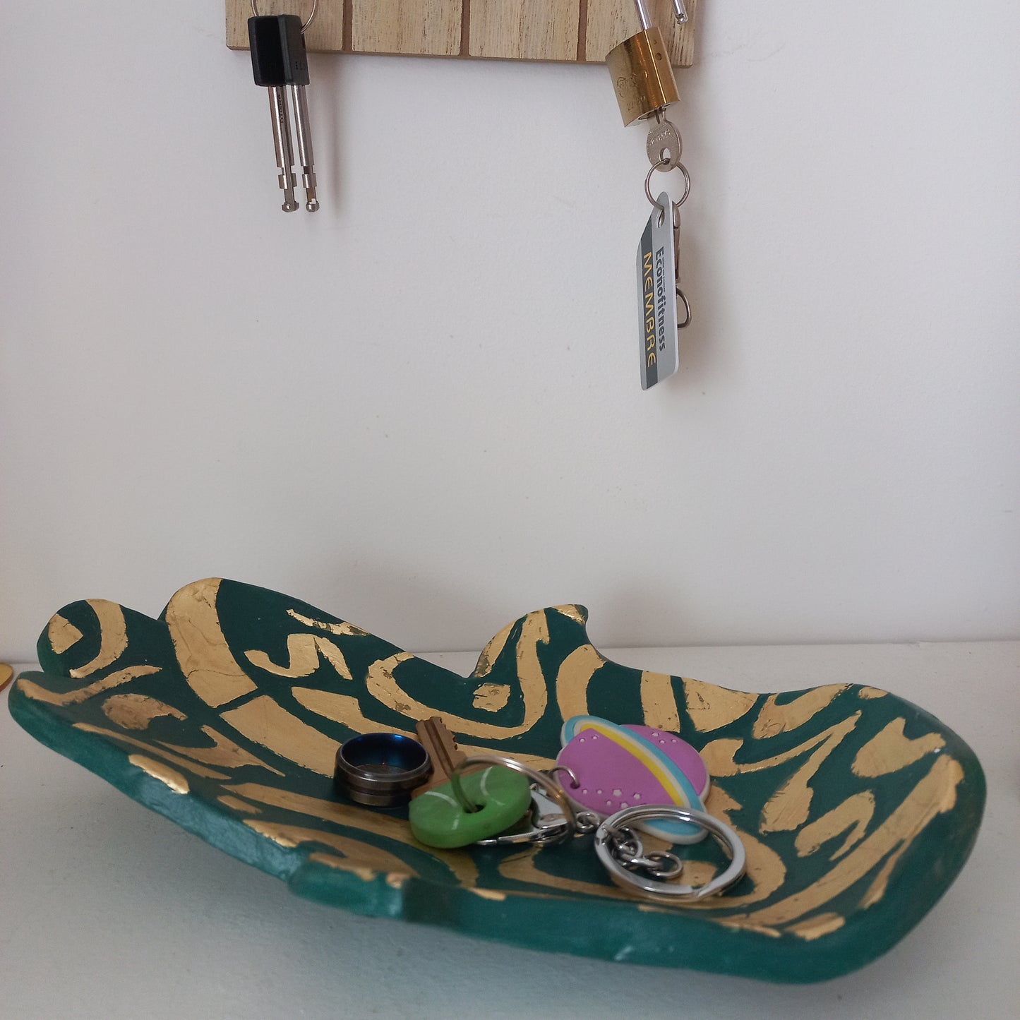 Vide-poche décoratif Khamsa – Fait main